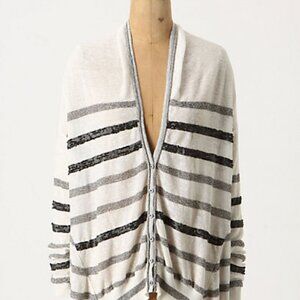 🧶Anthropologie Akimbo Striped Cardigan, L